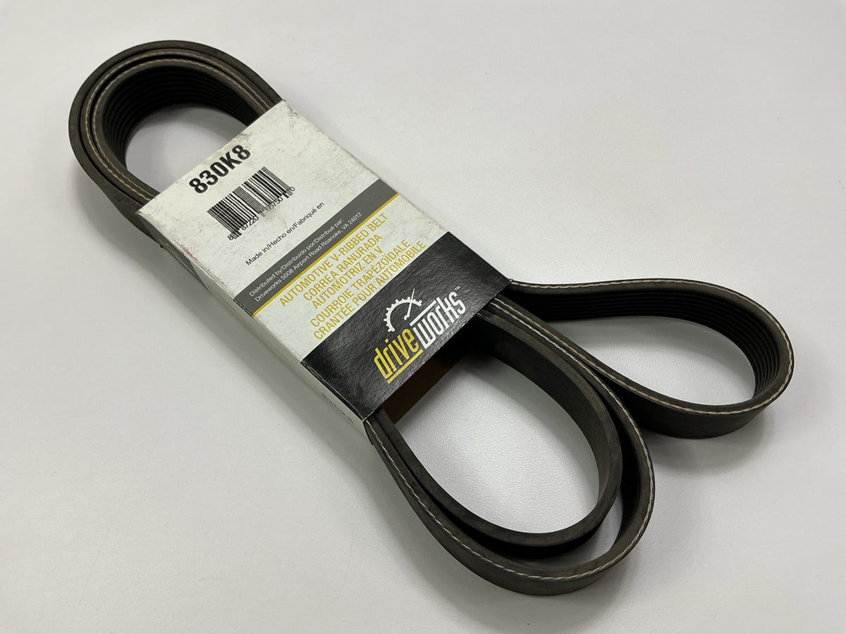 Drive Works 830K8 Serpentine Belt