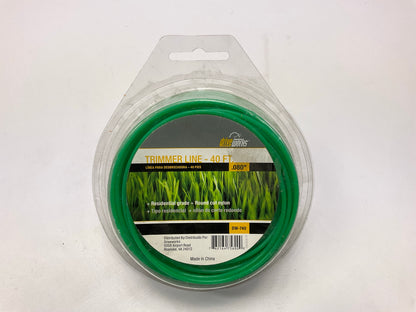 Drive Works DW-740 .080'' Residential Grade Round Trimmer Line - 40 Ft.