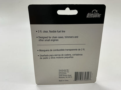 Drive Works DW749 Small Engine Lawn Mower 2 Feet Clear Fuel Line 0.080''