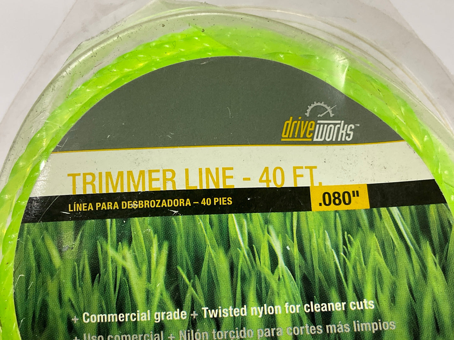 Drive Works DW-753 .080'' Commercial Grade Round Trimmer Line - 40 Ft.