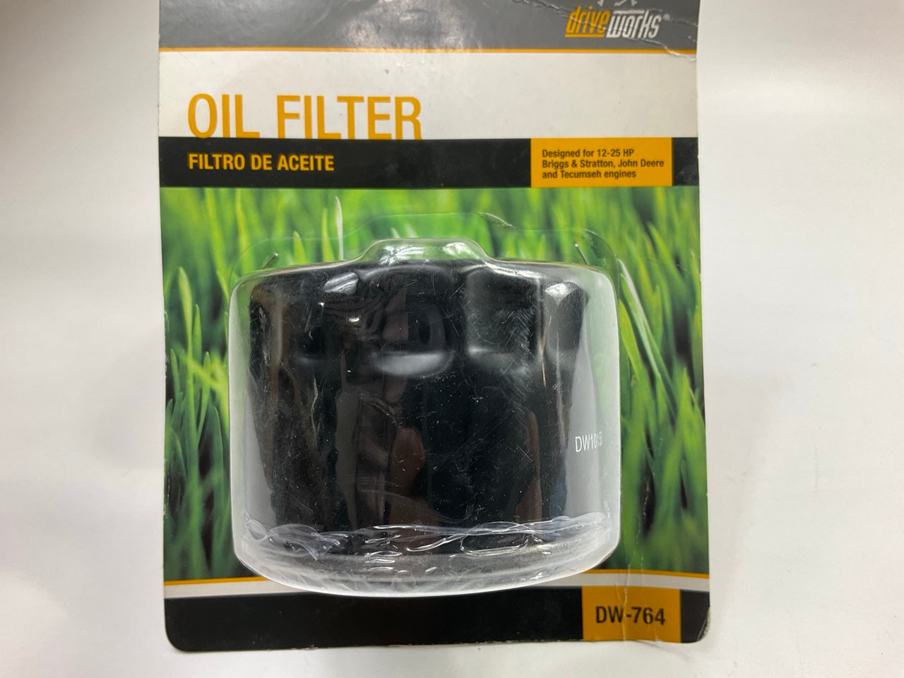 Drive Works DW-764 Engine Oil Filter For Tecumseh 36563, 120-985, 492932S