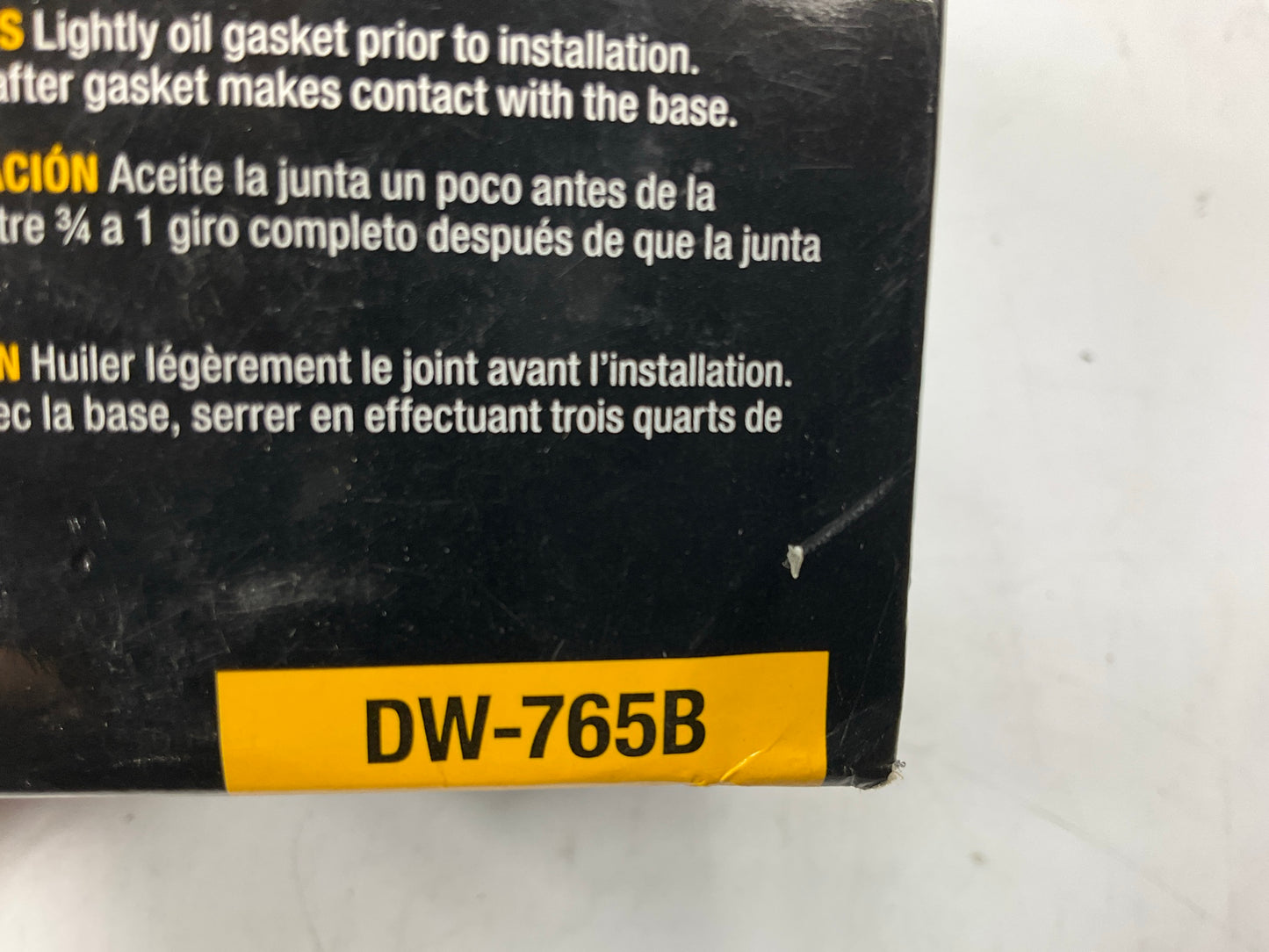 Drive Works DW-765B Oil Filter - Replaces Briggs & Stratton: 491056