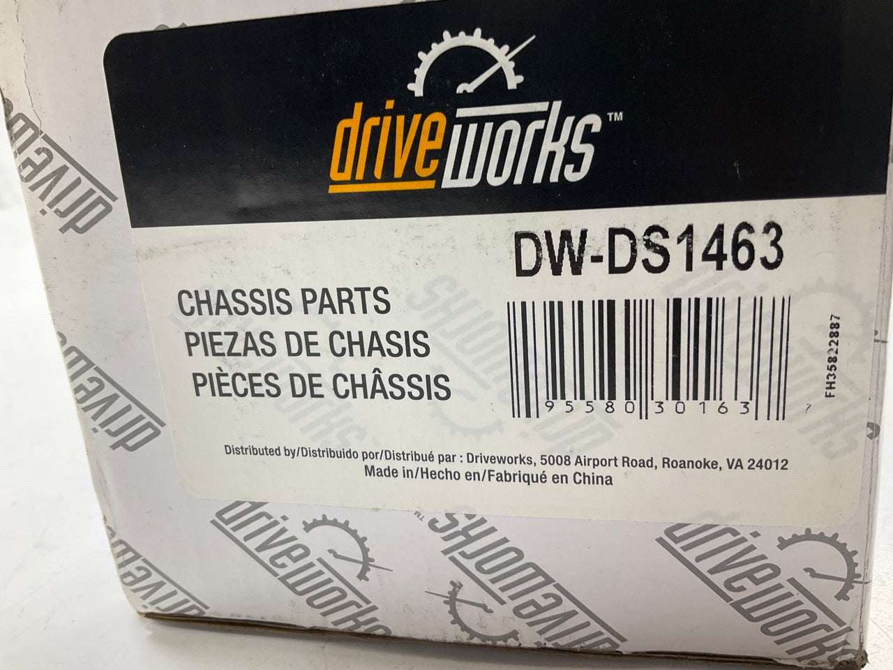 Drive Works DW-DS1463 Front Right Outer Steering Tie Rod End