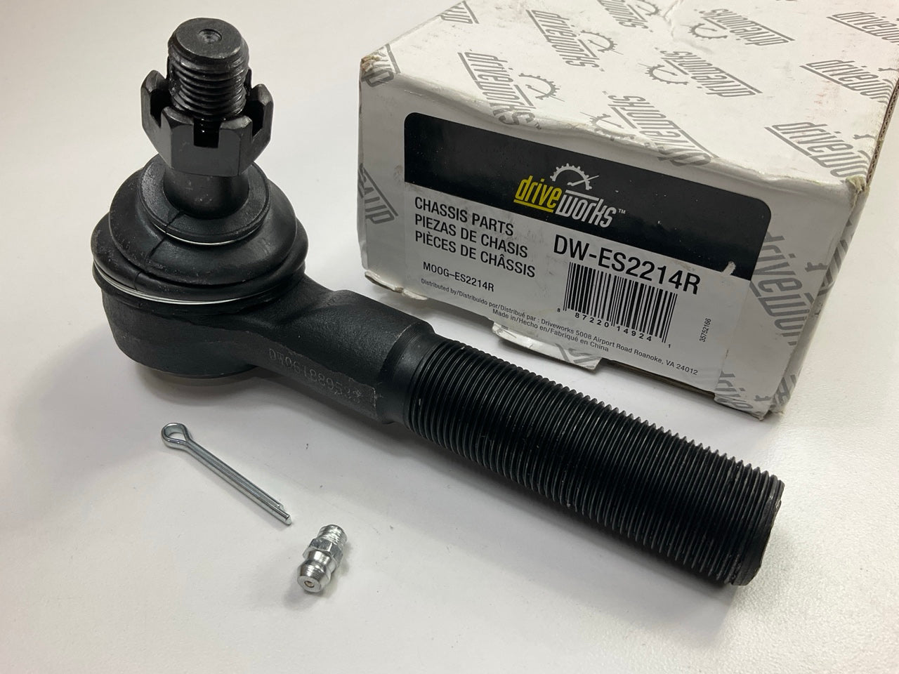 Drive Works DW-ES2214R Front Right Outer Steering Tie Rod End 4WD ONLY
