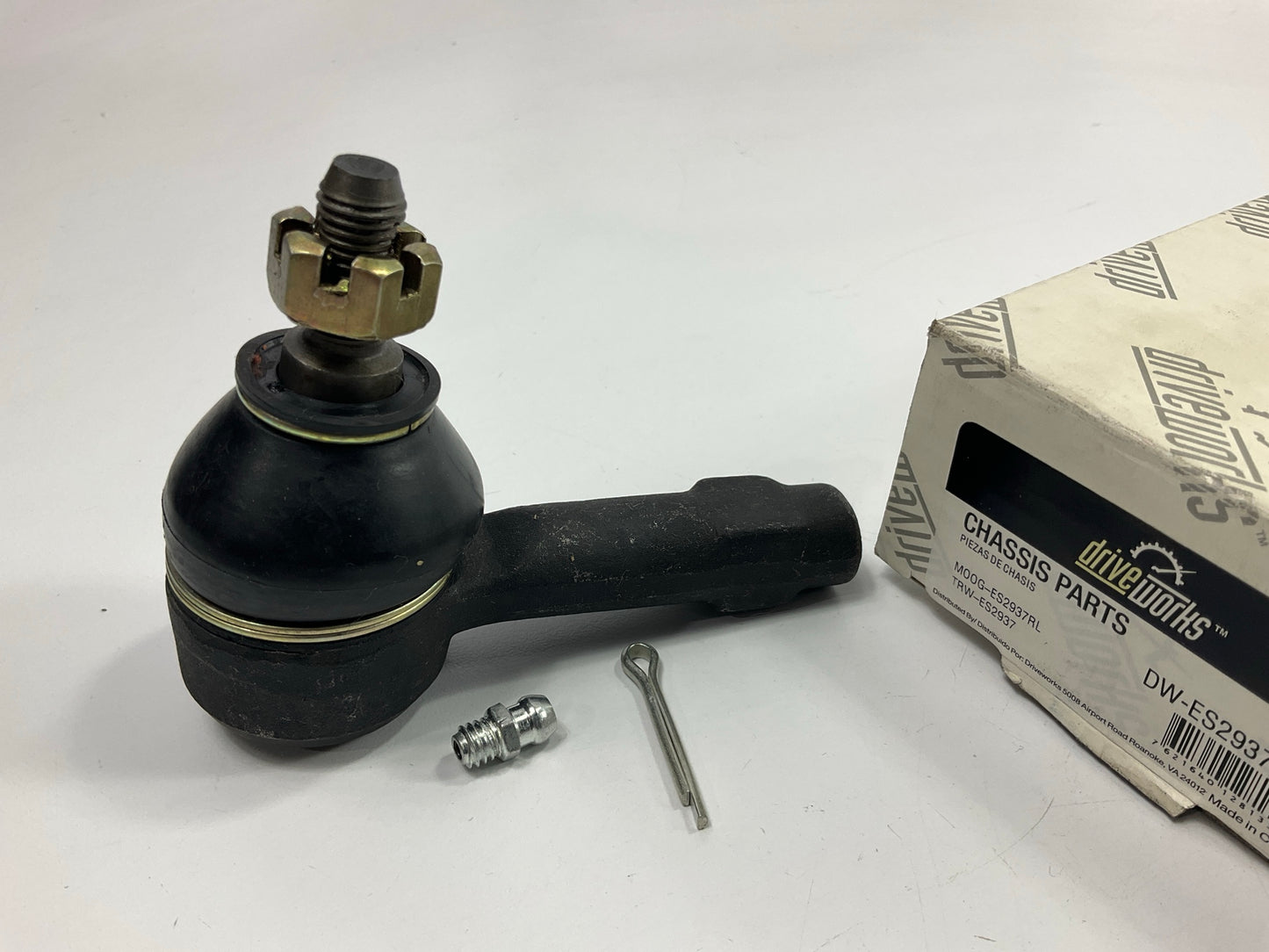 NO HARDWARE - Drive Works DW-ES2937RL Front Outer Steering Tie Rod End
