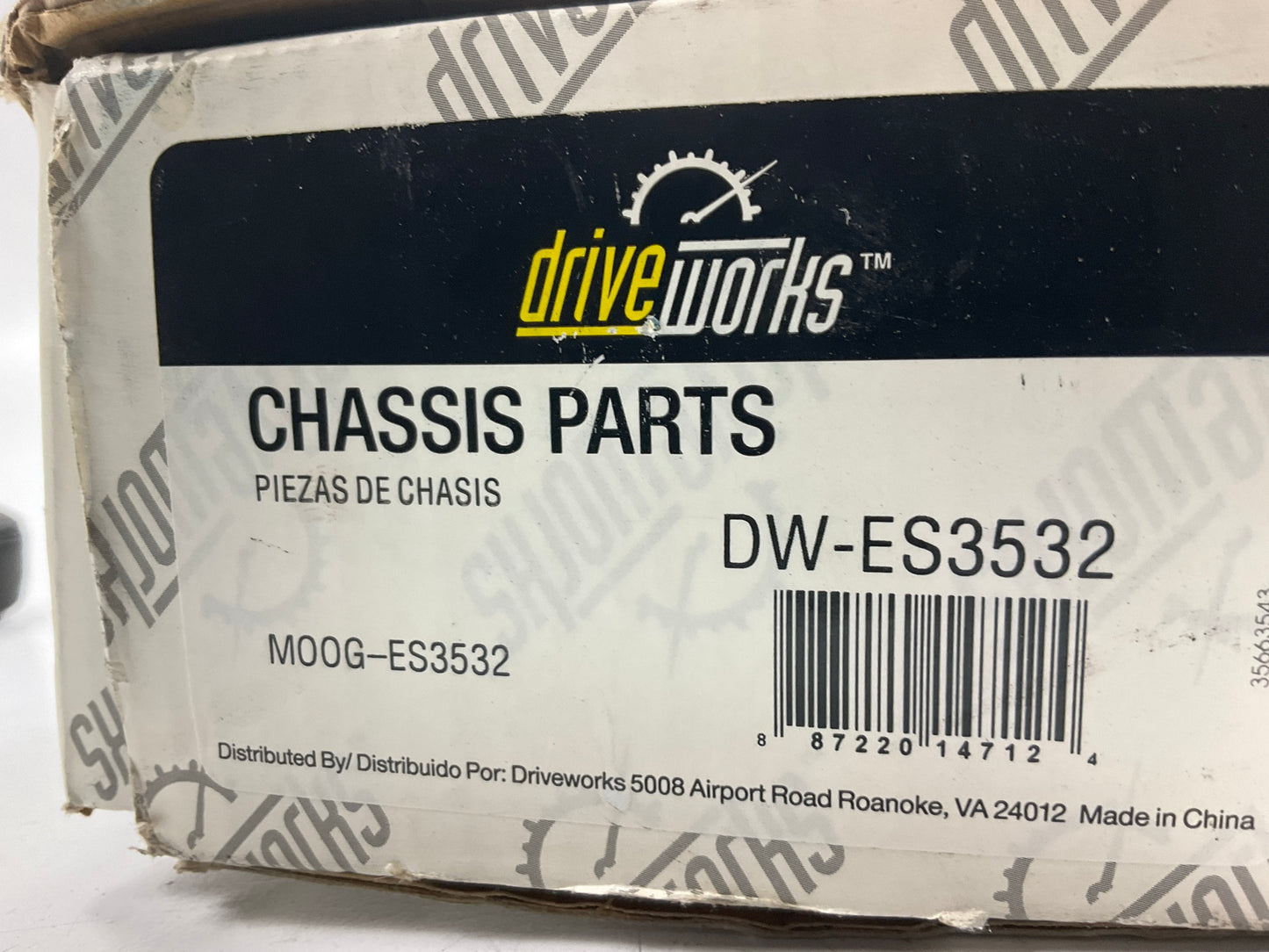Drive Works DW-ES3532 Front Left Inner Steering Tie Rod End