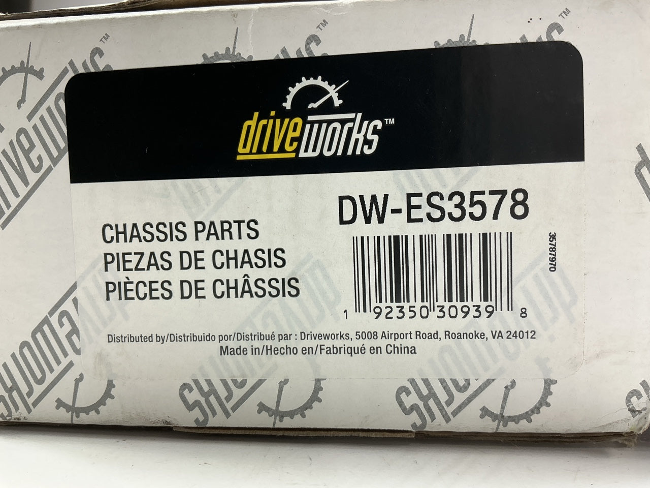 Drive Works DW-ES3578 Front Left Outer Steering Tie Rod End