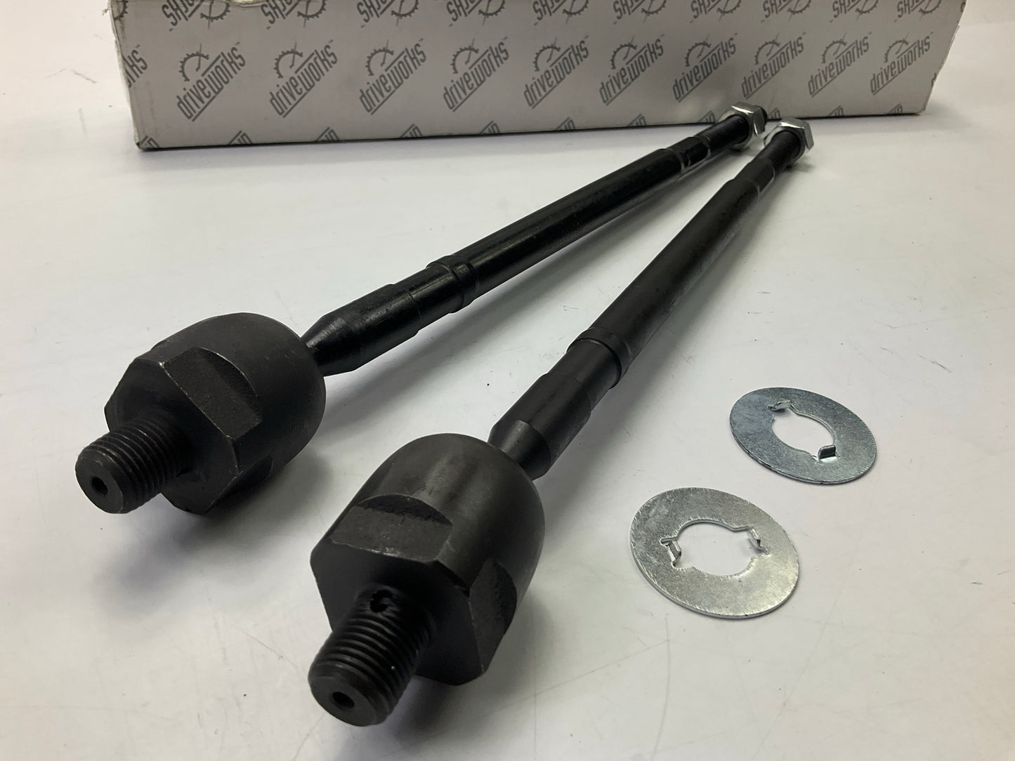 (2) Drive Works DW-EV80587 Front Inner Steering Tie Rod End For 2002-07 Lancer
