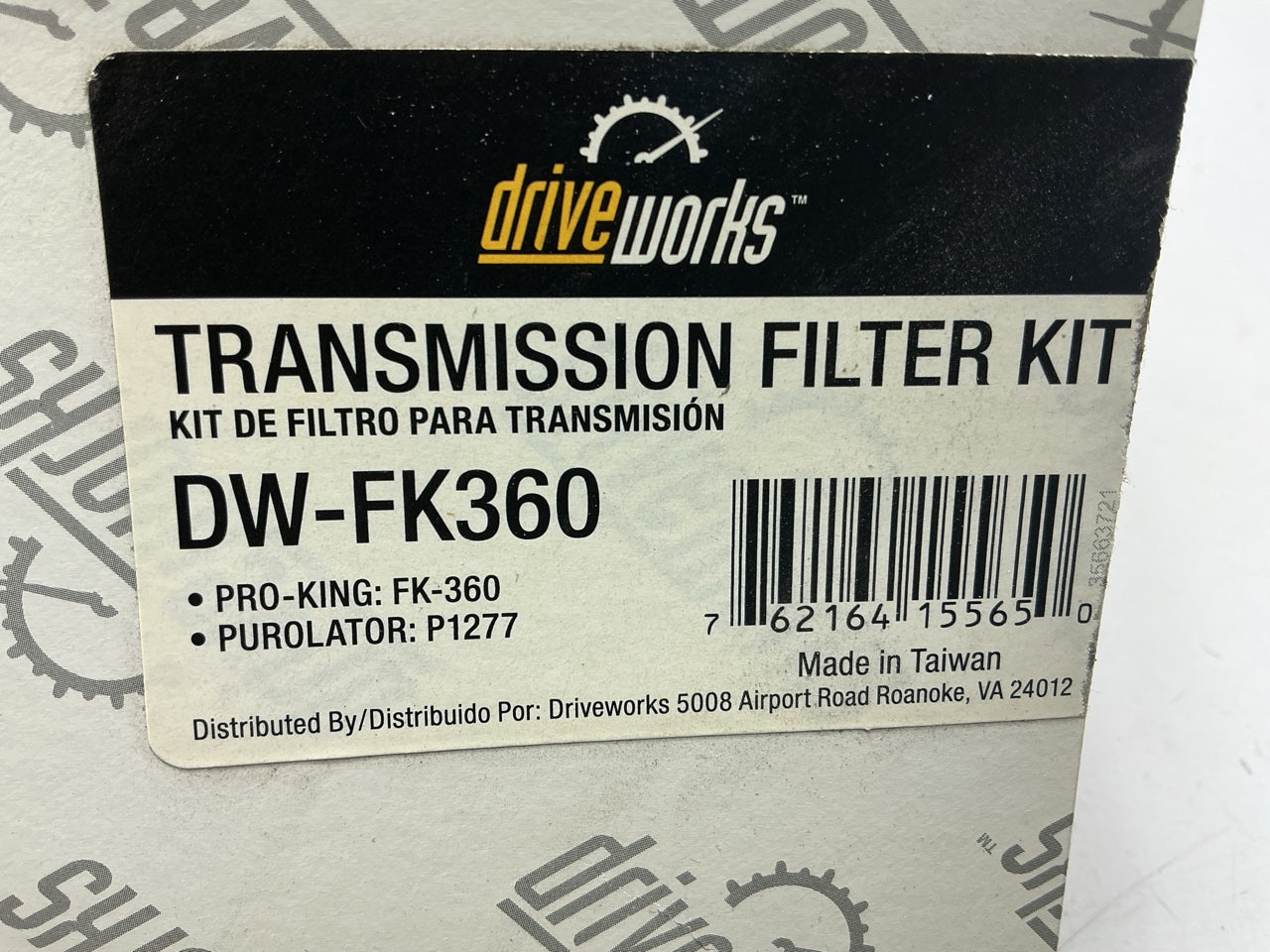 Drive Works DW-FK360 Automatic Transmission Filter