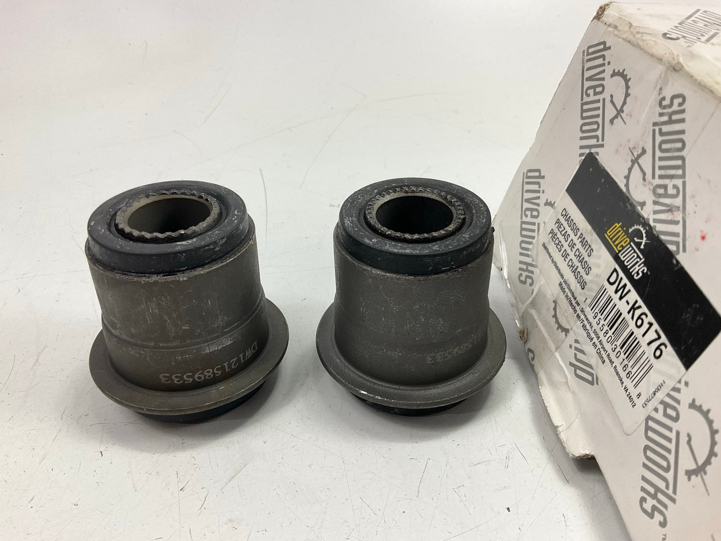 (2) Drive Works DW-K6176 Front Upper Suspension Control Arm Bushing
