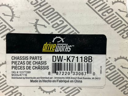 Drive Works DW-K7118B Suspension Control Arm Bushing Kit, Front Upper