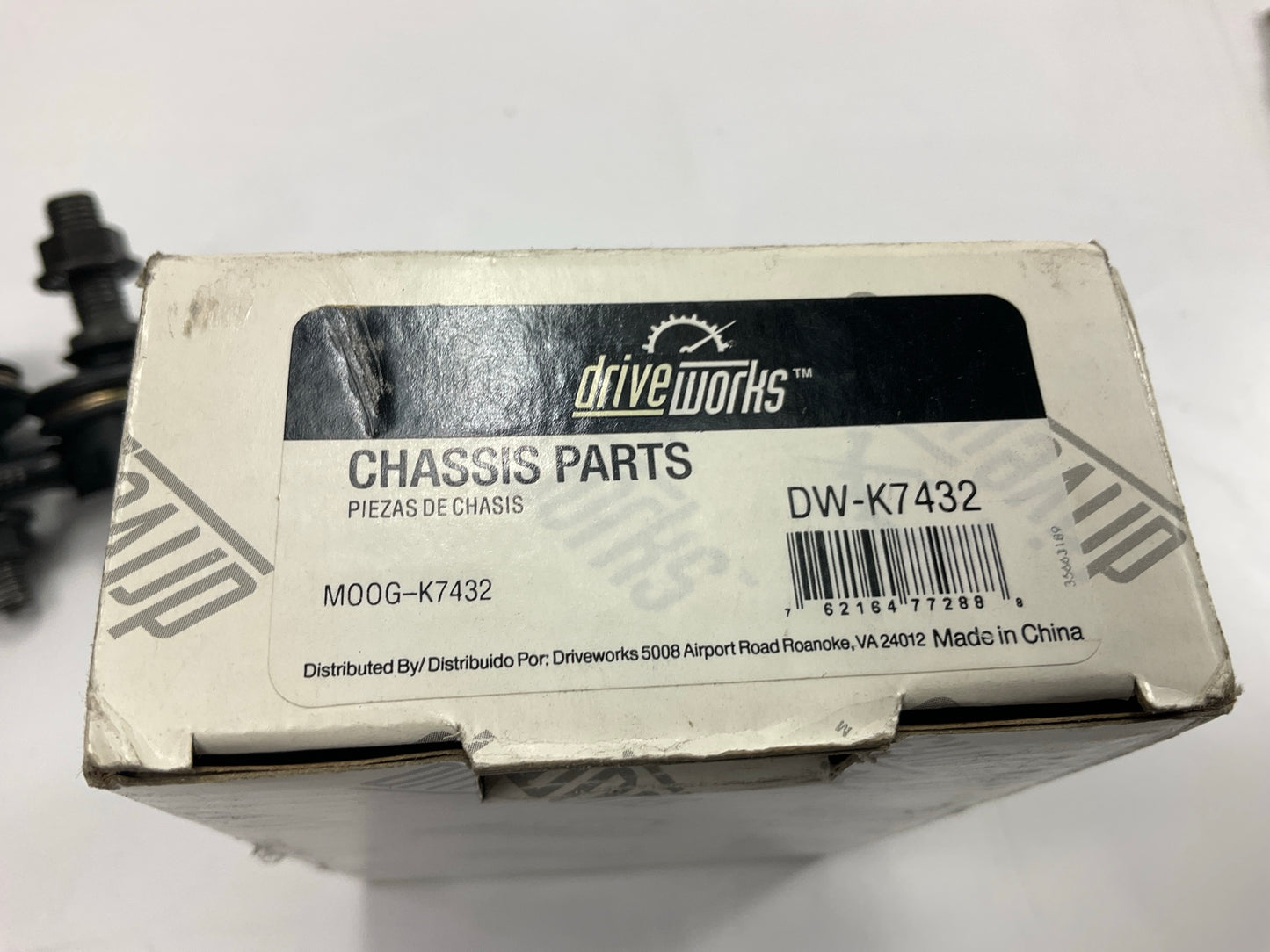 (2) Drive Works DW-K7432 Rear Suspension Stabilizer Sway Bar Link Kit