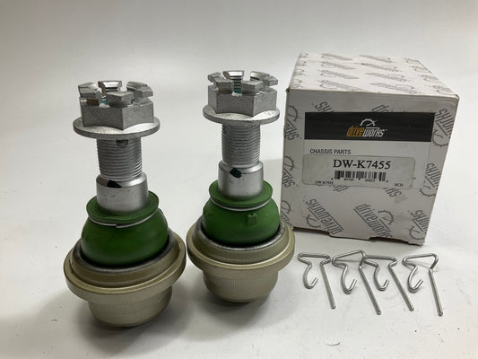 (2) Drive Works DW-K7455 Front Lower Suspension Ball Joint