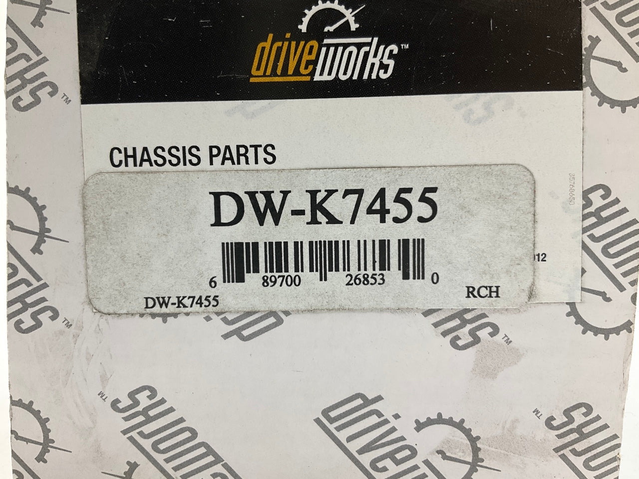 (2) Drive Works DW-K7455 Front Lower Suspension Ball Joint