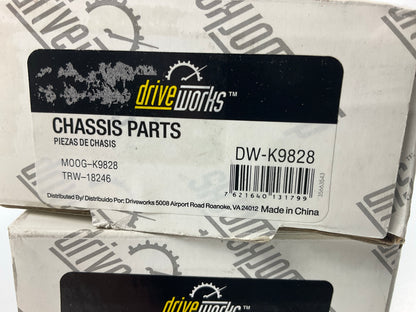 (2) Drive Works DW-K9828 Front Suspension Stabilizer Sway Bar Link Kit