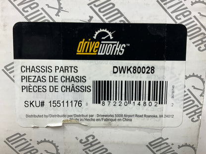 NO HARWDARE - Drive Works DWK80028 Front Upper Ball Joint