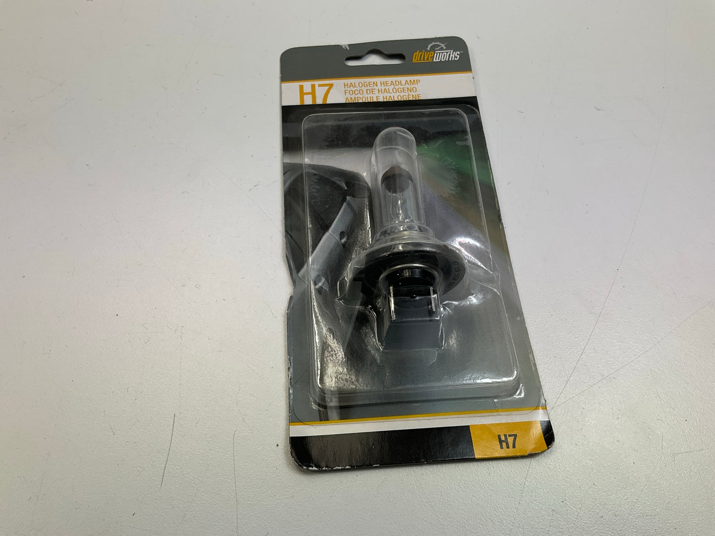 Drive Works H7 Halogen Headlight Headlamp Light Bulb