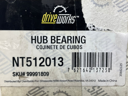 Drive Works NT512013 Rear Wheel Bearing And Hub 1998-1999 Neon
