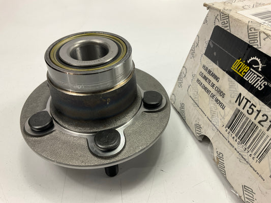Drive Works NT512154 Rear Wheel Bearing & Hub Assembly W/ O ABS