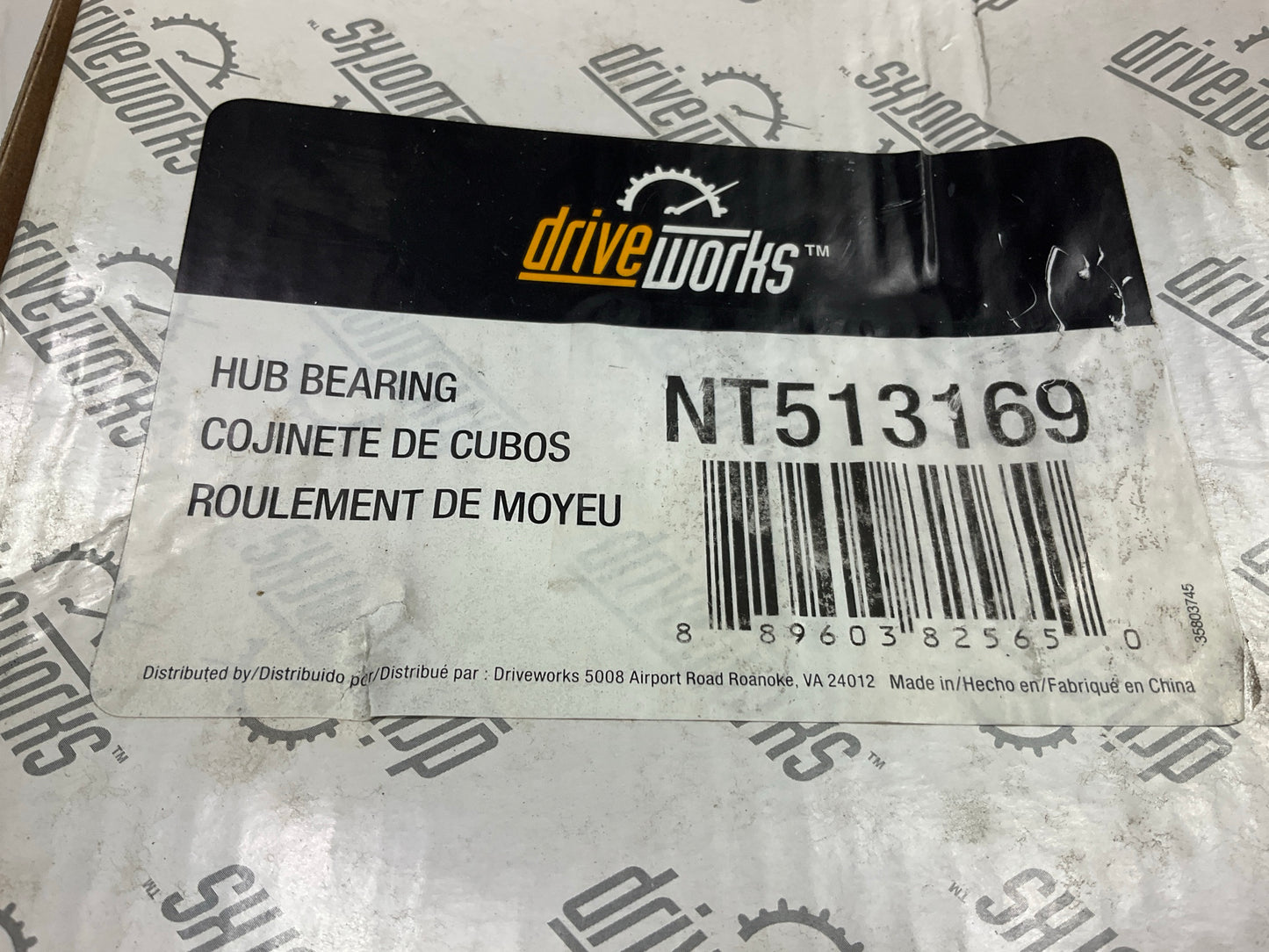 (2) Drive Works NT513169 Front Wheel Bearing & Hub Assembly