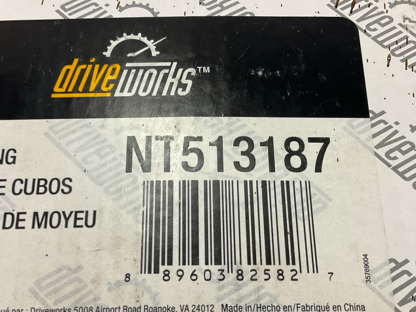 (2) Drive Works NT513187 Front Wheel Bearing And Hub Assembly