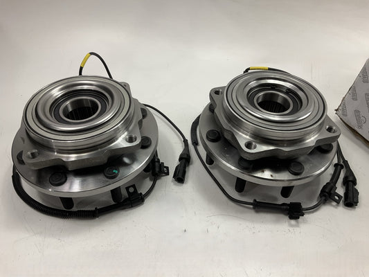 (2) Drive Works NT515082 Front Wheel Hub For 2005-2010 Ford F-350 Super Duty 4WD