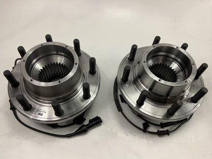 (2) Drive Works NT515082 Front Wheel Hub For 2005-2010 Ford F-350 Super Duty 4WD