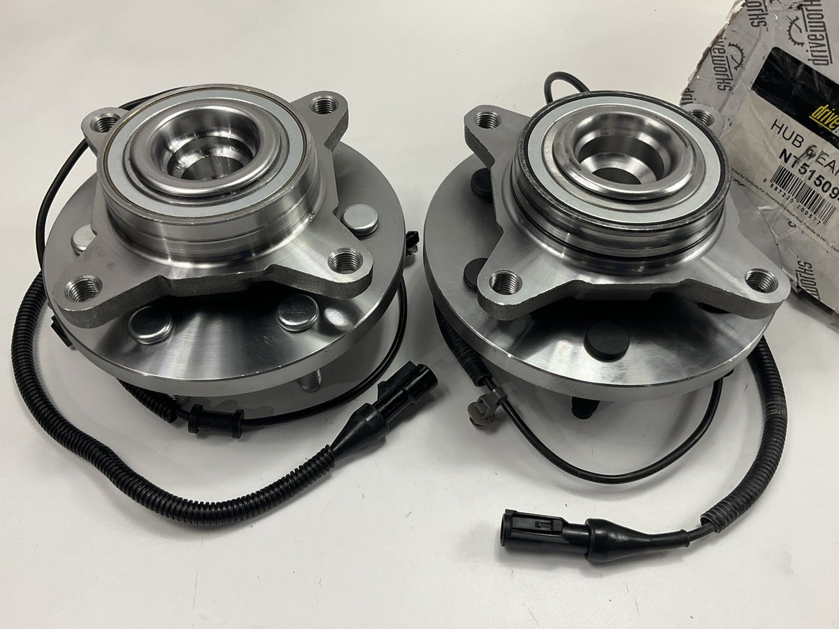 (2) Drive Works NT515094 Front Wheel Hub Bearing - 2007-2010 Ford Expedition