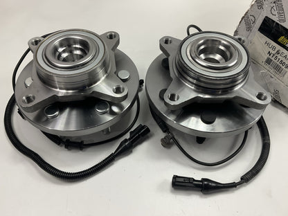 (2) Drive Works NT515094 Front Wheel Hub Bearing - 2007-2010 Ford Expedition
