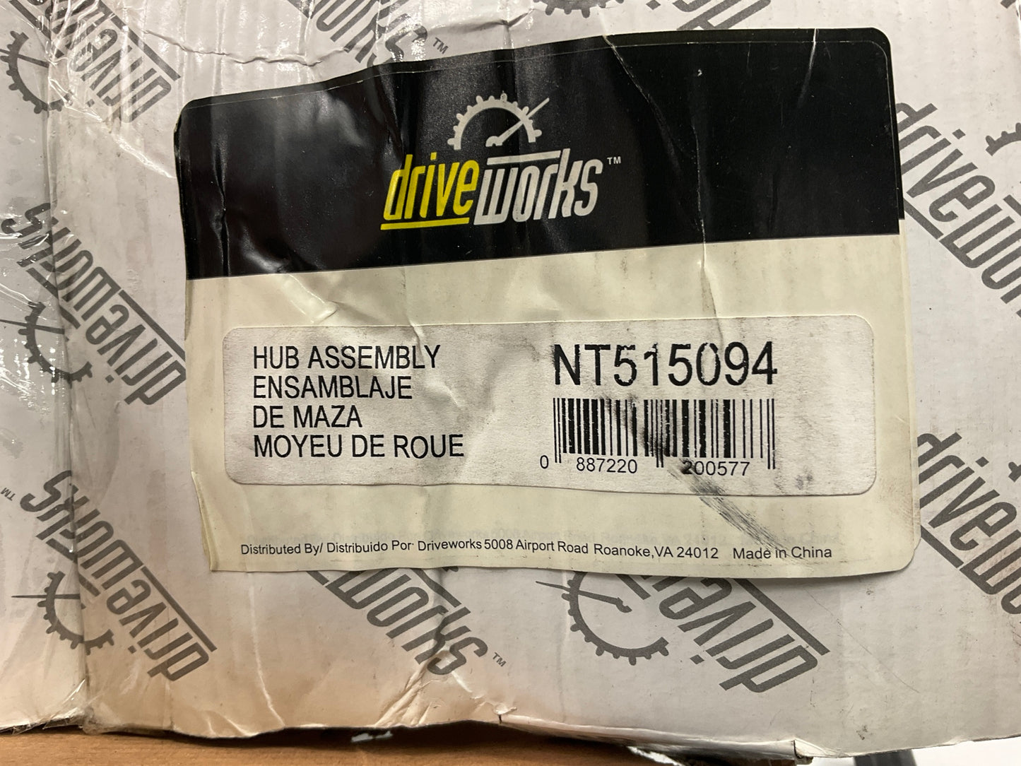 Drive Works NT515094 Front Wheel Hub Bearing - 2007-2010 Ford Expedition