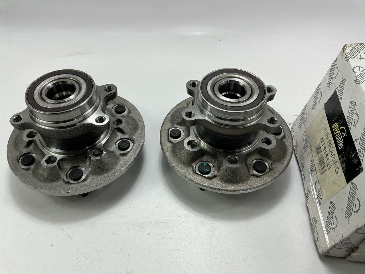 (2) Drive Works NT515121 Front Wheel Bearing (4WD ONLY)