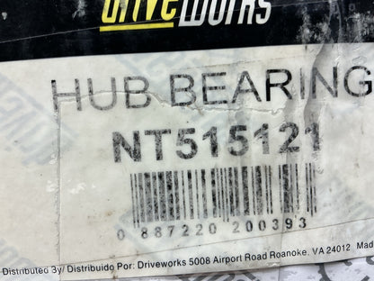 (2) Drive Works NT515121 Front Wheel Bearing (4WD ONLY)