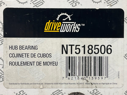 (2) Drive Works NT518506 Front Wheel Bearing Hub For 1983-1991 Toyota Camry