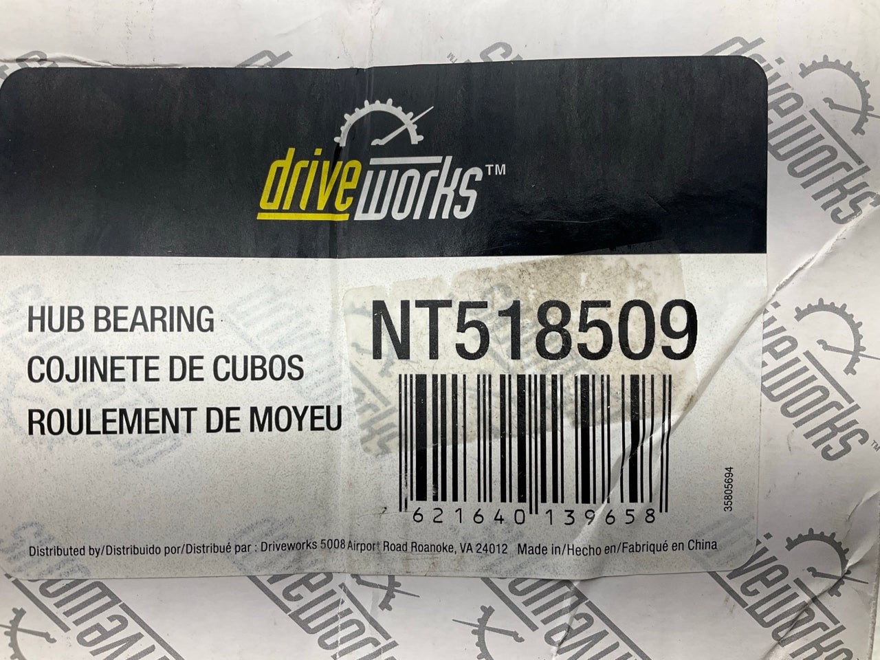 (2) Drive Works NT518509 Front Wheel Hub & Bearing Repair Kit