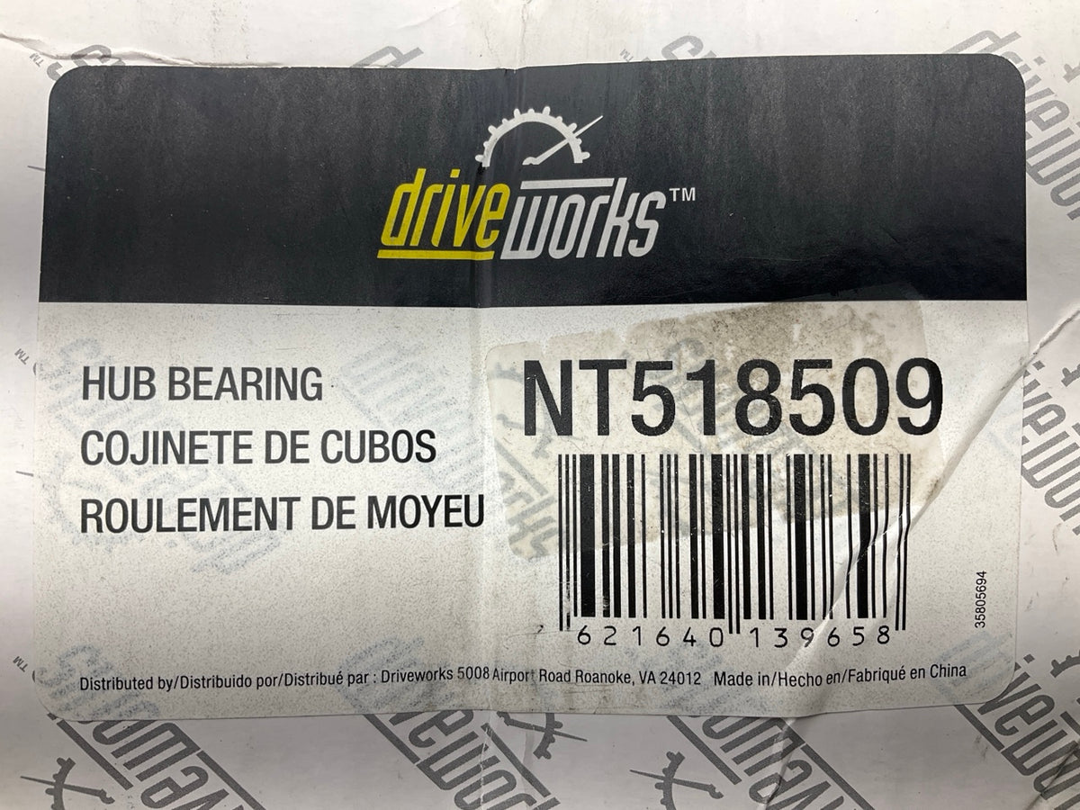 Drive Works NT518509 Front Wheel Hub Bearing Repair Kit - Comes As Shown