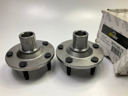 (2) MISSING BEARING, CLIP & NUT - Drive Works NT518515 Front Wheel Bearing Hub