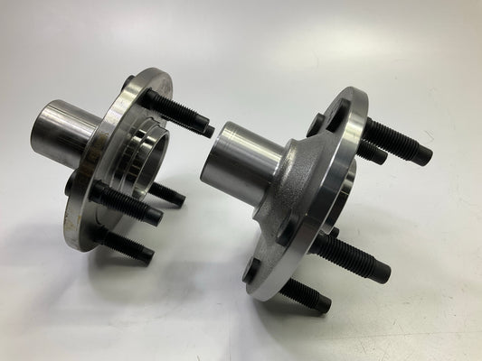(2) MISSING BEARING, CLIP & NUT - Drive Works NT518515 Front Wheel Bearing Hub