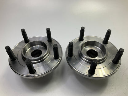 (2) MISSING BEARING, CLIP & NUT - Drive Works NT518515 Front Wheel Bearing Hub