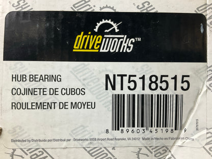 (2) MISSING BEARING, CLIP & NUT - Drive Works NT518515 Front Wheel Bearing Hub