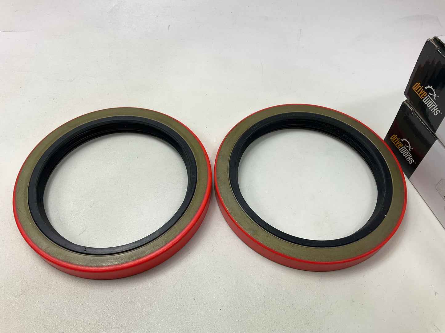 (2) Drive Works S-9128S Rear Wheel Seal