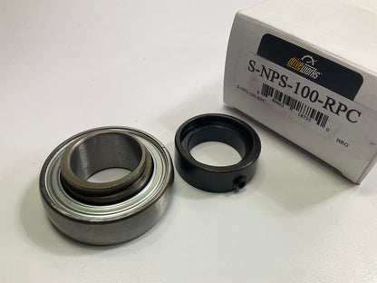 Drive Works NPS-100-RPC SA205-16 Insert Bearing 1'' Bore W/collar Spherical OD