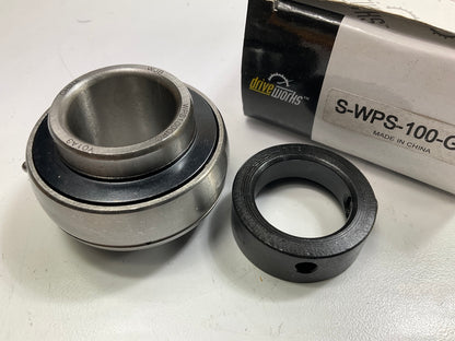Drive Works SWPS-100-GRC Insert Bearing W/ Lock Collar Replaces JD9302 625020R91