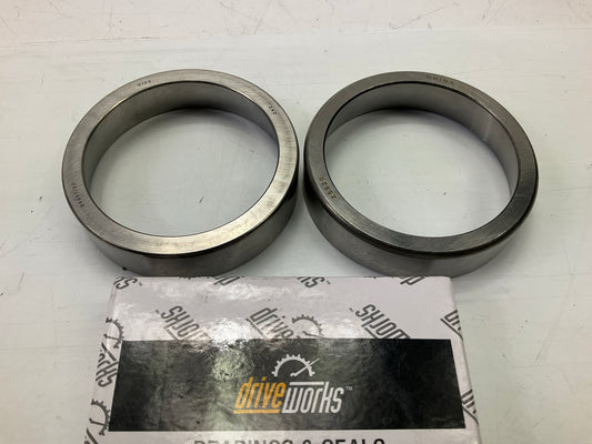 (2) Drive Works S-25520 Wheel / Differential Bearing Race Cup 25580/20