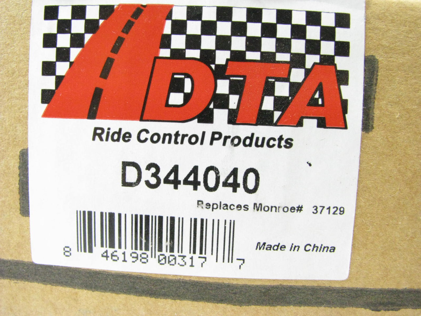 (2) DTA D344040 Suspension Shock Absorber - Front