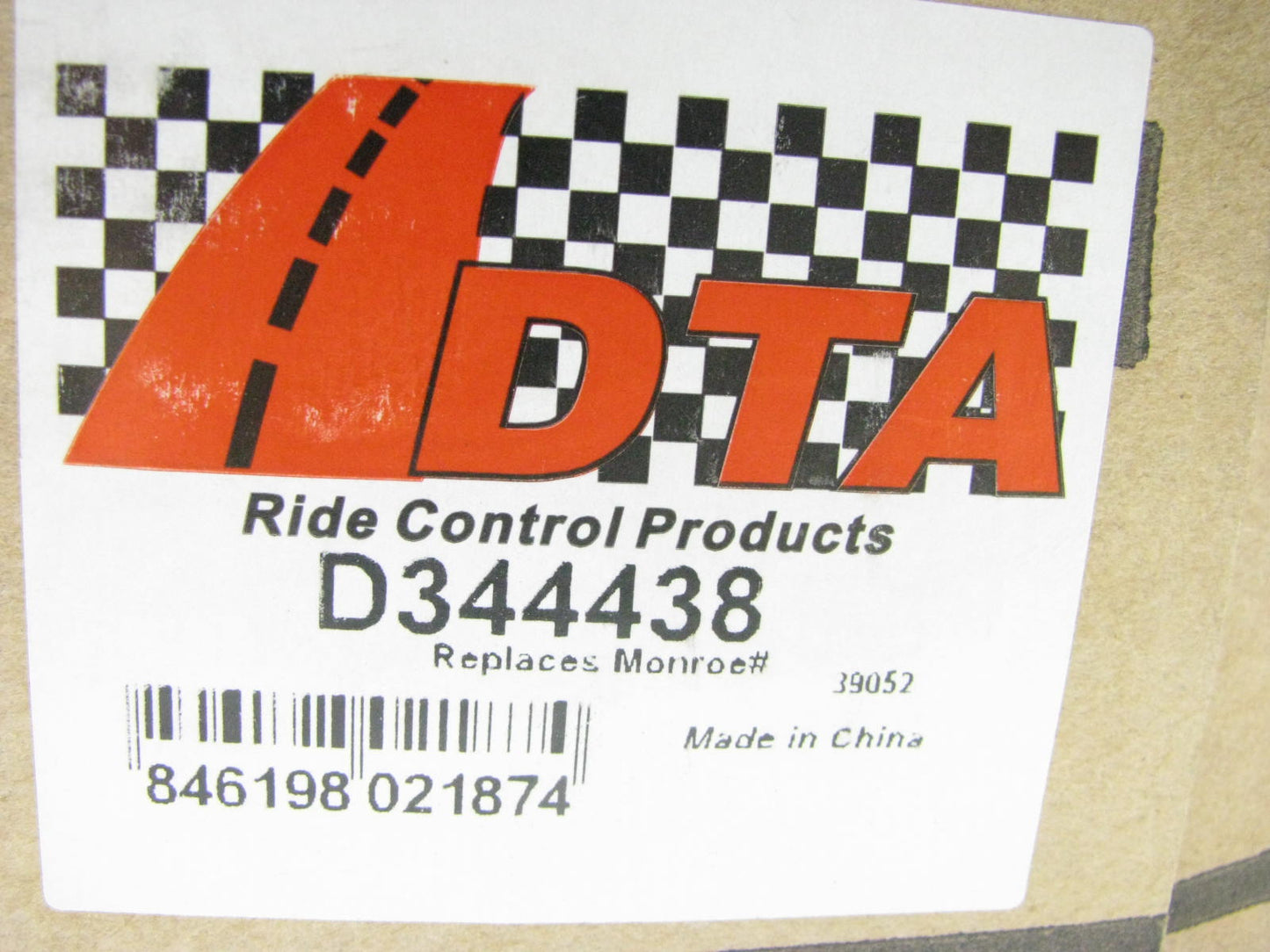 DTA D344438 Rear Suspension Shock Absorber 2002-2007 Buick Rendezvous