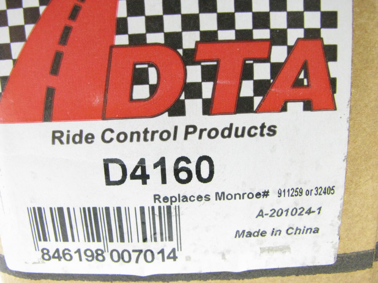 (2) DTA D4160 Front Shock Absorbers