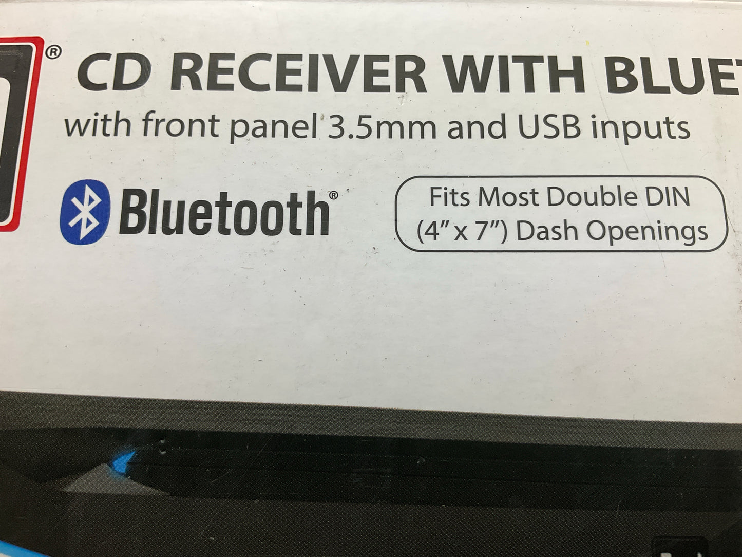 DUAL DC426BT Multimedia 3.7'' LCD Display Double DIN Car Stereo With Bluetooth
