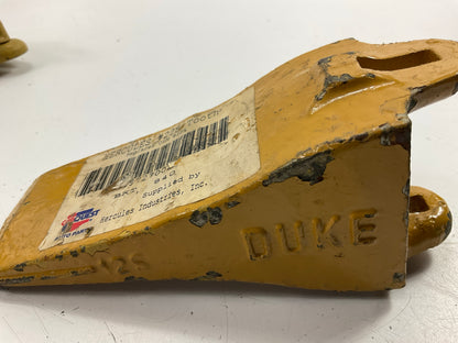 (5) Teeth Duke 22S V-style Excavator 22 Series Bucket Tooth As Shown No Hardware