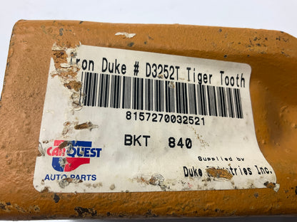 Duke D3252T Excavator Bucket Tooth D3252, 1U3252