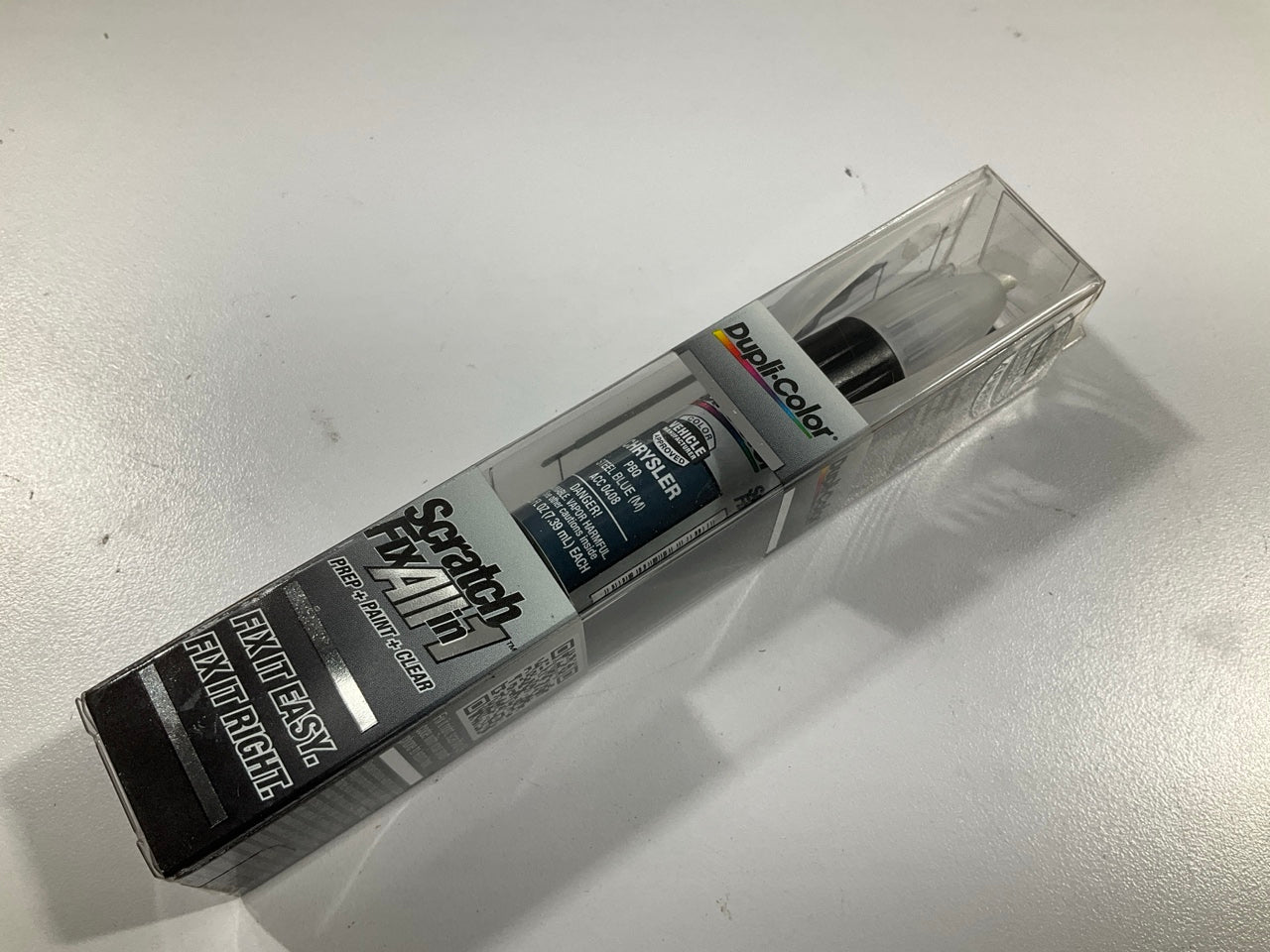 Dupli-color ACC0408 All-in-1 Touch Up Paint For Chrysler Steel Blue (M) PBQ